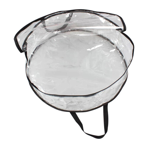 Sac de rangement double rond pour sapin et couronne de Noël
