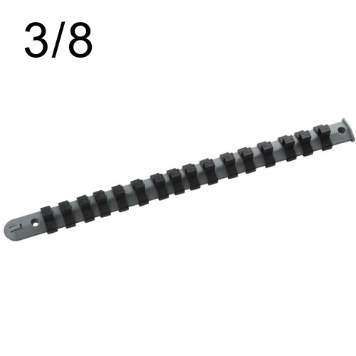 Support de rangement pour douilles 1/4, 3/8 et 1/2 pouce, 350 mm