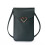 Γυναικεία τσάντα τηλεφώνου Crossbody από δέρμα μίνι με διάφανο πορτοφόλι 1