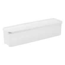 Aufbewahrungsbox aus Kunststoff für Lebensmittel, 2,55 x 11,41 x 2,75 Zoll