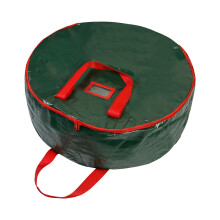 Sac de rangement rond pour couronne de Noël 75 cm, simple couche