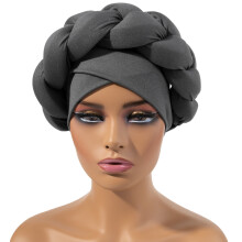 Bandeau turban bohème pour femme, style africain, chapeau enveloppant