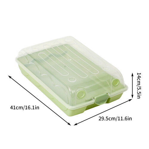 Stapelbare, transparente Schuhbox mit Belüftungslöchern, aus robustem Kunststoff 1