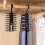 Set di appendiabiti per cravatte con clip antiscivolo (4 pezzi) 6
