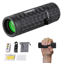 Monocular 10-30X50 for Adults with Phone Holder and Tripod