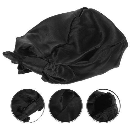 Satin-Schlafhaube für Damen, Wintermütze 1