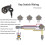 Ignition Switch Key Safety Lanyard Lock Assembly for OMC 5