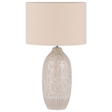 Table Lamp SALZA Ceramic Beige