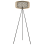 Beliani Floor Lamp JAVARI Bamboo Brown/ Black 1