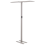 Beliani LED Floor Lamp SCULPTOR with Motion Sensor Metal Silver 1