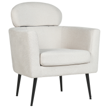 Armchair SOBY Fabric Off-White