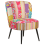 Beliani Armchair VOSS Fabric Multicolour 1