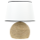 Beliani Table Lamp GROWEE Wicker Natural 1