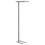 Beliani LED Floor Lamp TAURUS with Dimmer Metal Silver 1