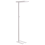 Beliani LED Floor Lamp TAURUS with Dimmer Metal White 1
