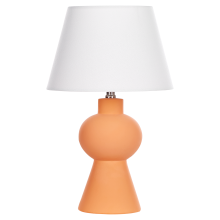 Table Lamp FABILOS Ceramic Orange