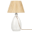 Beliani Table Lamp BLANCO Glass Natural 1