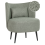 Beliani Armchair OTSBY Boucle Light Green 1