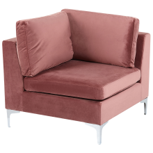 Corner Seat EVJA Pink Velvet