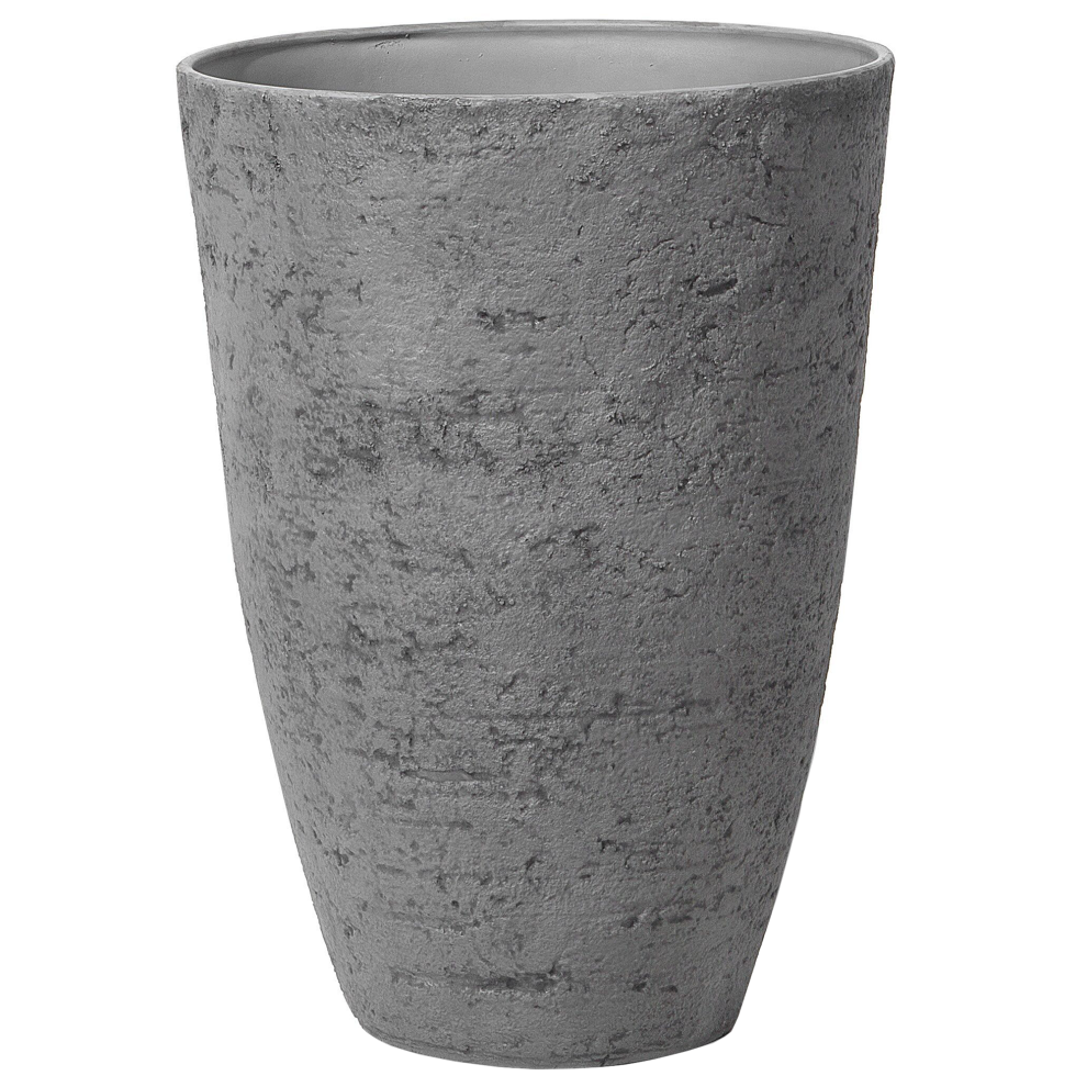 Beliani Plant Pot Camia 51 Cm Grey