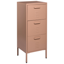 Storage Unit WOSTOK Metal Peach Pink