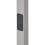 Beliani LED Floor Lamp SCULPTOR with Motion Sensor Metal Silver 5