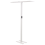 Beliani LED Floor Lamp SCULPTOR with Motion Sensor Metal White 1