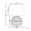 Beliani Table Lamp GROWEE Wicker Natural 3