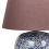 Beliani Table Lamp NEIRA Porcelain Brown 5