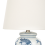 Beliani Table Lamp BELUSO Porcelain White/ Blue 5