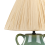 Beliani Table Lamp LIMONES Ceramic Green 4