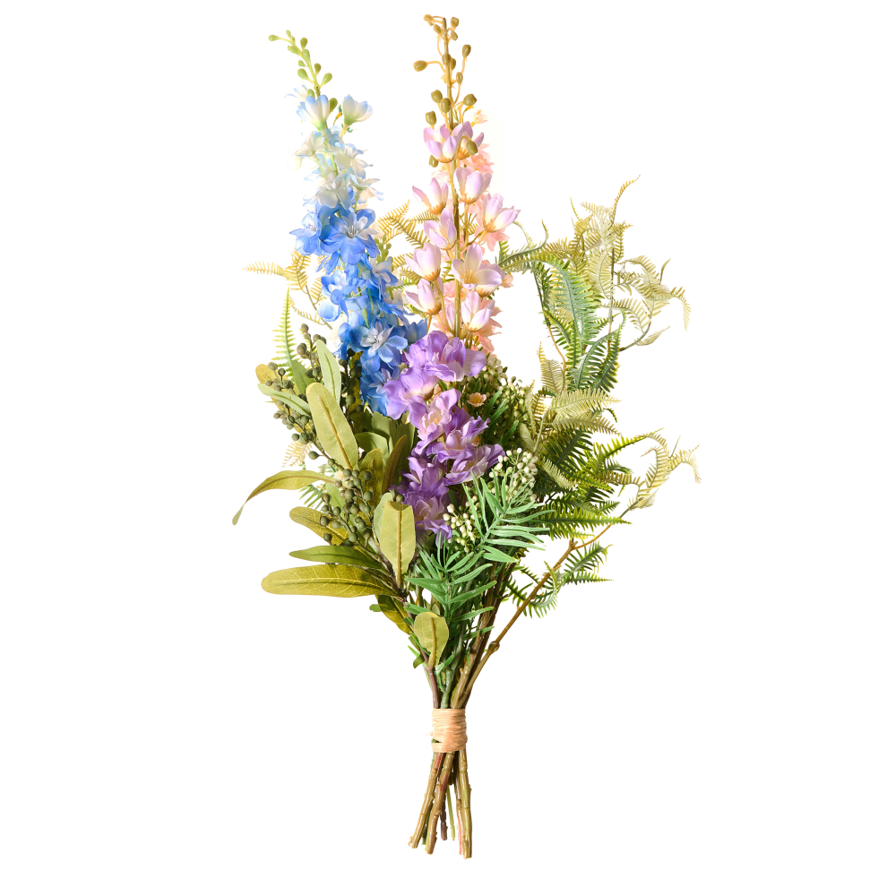 Beliani Artificial Flower Bouquet Achete 80 Cm Multicolour