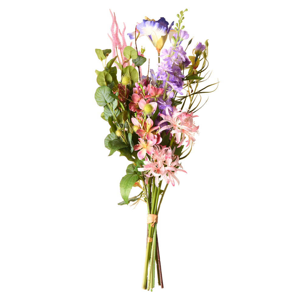 Beliani Artificial Flower Bouquet Argalo 80 Cm Multicolour