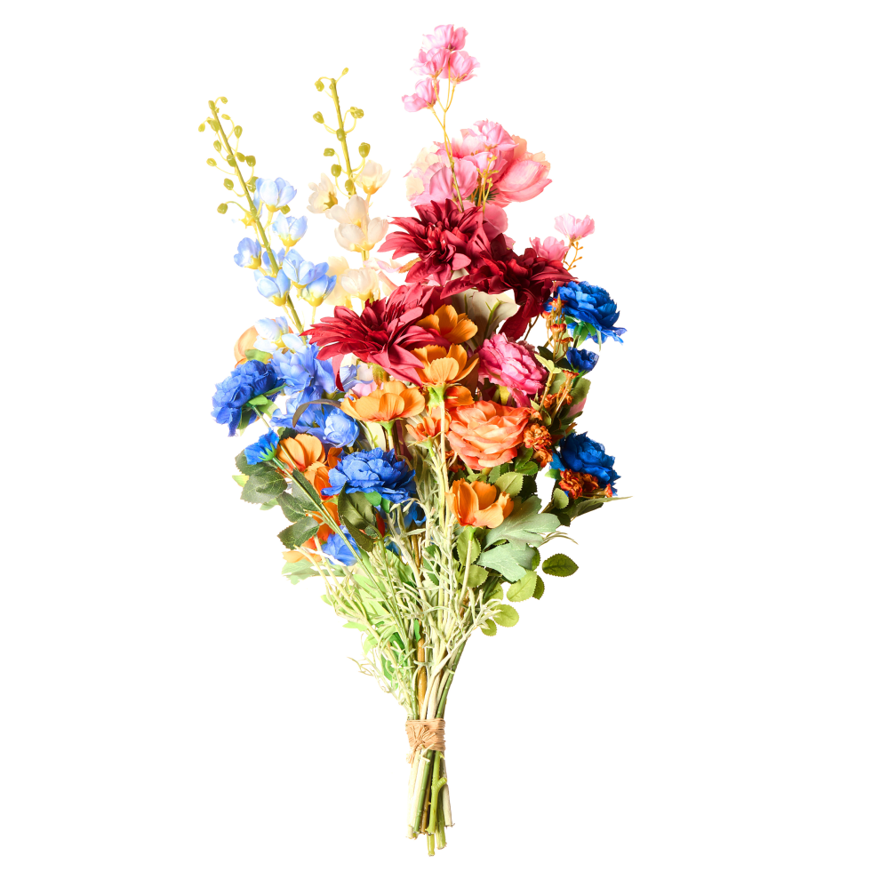 Beliani Artificial Flower Bouquet Gradil 75 Cm Multicolour