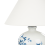 Beliani Table Lamp MAGROS Porcelain White/ Blue 5