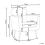 Beliani Armchair SOBY Fabric Off-White 3