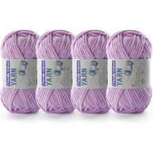 2 Pac Chenille Yarn for Crocheting - Fluffy Baby Yarn 50g