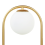 Beliani Table Lamp YANKEE Metal Gold 4