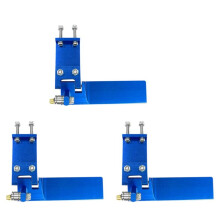 3X RC Boat Aluminium Alloy 75mm Metal Suction Water Rudder for Remote Control RC Boats CNC Parts