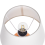 Beliani Table Lamp FABILOS Ceramic Orange 4
