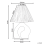 Beliani Table Lamp BARBAS Ceramic Natural 3