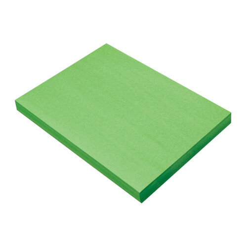 Bright Green Construction Paper 9x12 Inch Medium Weight 100