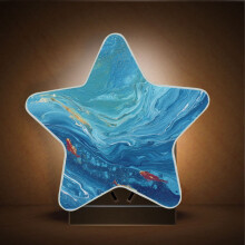 Star LED Night Light with Auto Sensor Plug-in for Home Decor