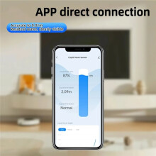 TLC2326P-LORA Wifi Mobile App 433Mhz Outdoor Oil Water Level Sensor Remote Tank Level Monitor Alarm EU Plug