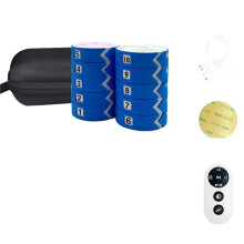 10Pcs Reaction Training Lights Test Response Equipment Portable Agility Training Supplies for Basketball Soccer