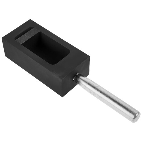 Graphite ingot mold for copper aluminum casting with handle