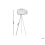 Beliani Floor Lamp JAVARI Bamboo Brown/ Black 3