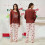 Flannel Pajama Set Long Sleeve Top and Pants 6