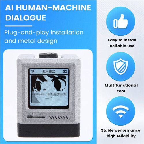 ESP32-S3 MAX Desktop Robot DIY Retro Chat Robot Spraakherkenning Robot 3D-Printen Spraakassistent 1