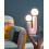 Beliani Table Lamp TULUN Pastel Pink 2